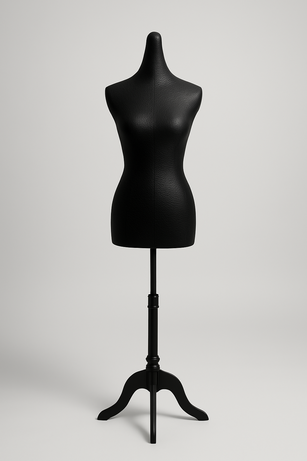 Busto maniquí para exhibición de accesorios y joyería, acabado elegante